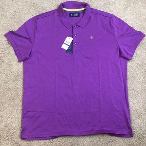 Men’s Penguin by Musingwear purple golf shirt